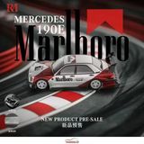  Mô hình xe Mercedes-Benz 190E W201, HWA concept modification version tỉ lệ 1:64 Rhino Model OT64260 