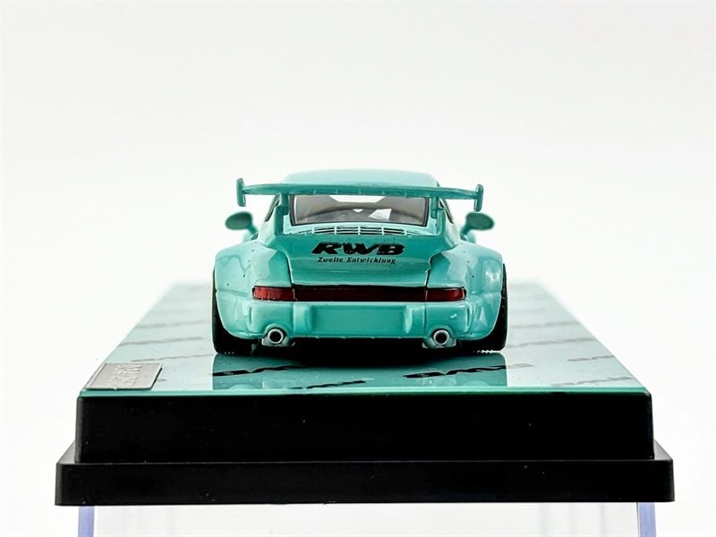  Mô hình xe Porsche 964RWB Tiffany Blue tỉ lệ 1:64 YC-964-1 