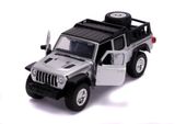  Mô hình xe Jeep Gladiator Silver 2020 Fast & Furious tỉ lệ 1:32 Jada 24075 
