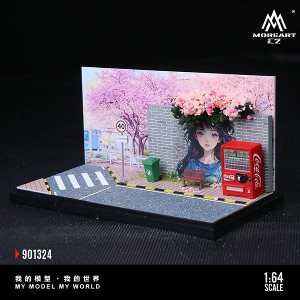  Hộp trưng bày mô phỏng cổ điển có hộp MICA tỉ lệ 1:64 MoreArt MO901324 