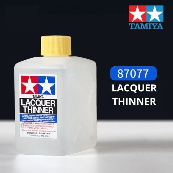  Lacquer toulen thinner dung dịch pha sơn thinner gốc lacquer 250ml Tamiya 87077 