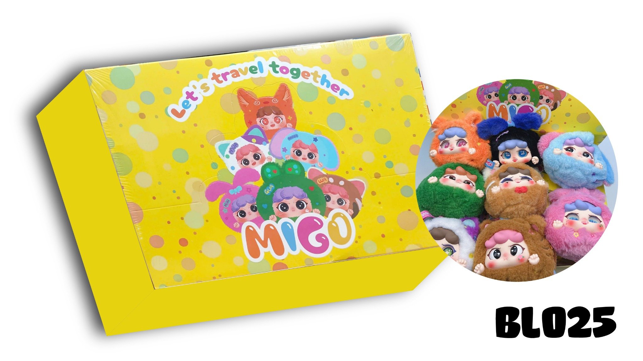  Blind box hộp mù Migo Let's travel together - Blind box chính hãng BL025 