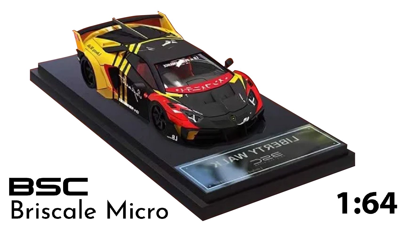  Mô hình xe Lamborghini Aventador LP700 2.0 LBWK GT EVO Infinite limited 499pcs 1:64 Time micro 