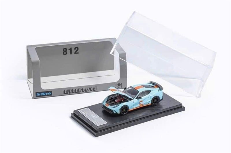  Mô hình xe Novitec 812 N-Largo Openable Engine-Hood, Visible Engine tỉ lệ 1:64 Little Toy 