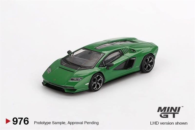 Mô hình xe Lamborghini Countach LPI 800-4 Verde Medio tỉ lệ 1:64 MINIGT MGT00976-CH 