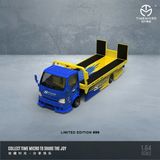  Mô hình xe móoc vận chuyển sàn phẳng H300 Flatbed Transport Trailer SPOON tỉ lệ 1:64 Time Micro TM647203 