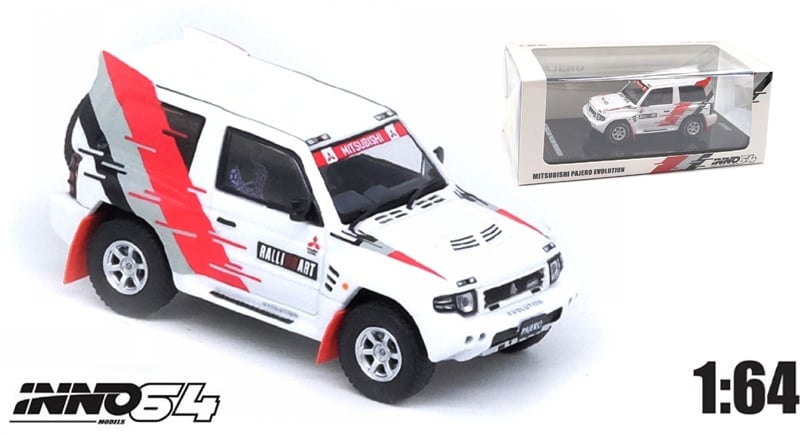  Mô hình xe Mitsubishi Pajero Evolution 