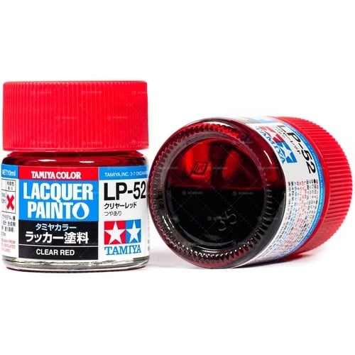  Lacquer lp52 clear red sơn mô hình màu đỏ trong suốt 10ml Tamiya 82152 