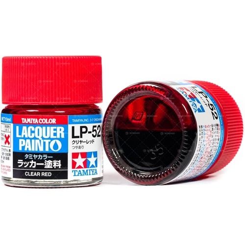  Lacquer lp52 clear red sơn mô hình màu đỏ trong suốt 10ml Tamiya 82152 