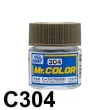  Lacquer C304 Olive Draft FS34087 Gloss sơn mô hình màu Nâu 10ml Mr.Hobby C304 