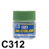  Lacquer C312 Green FS34227 Gloss sơn mô hình màu Xanh lá 10ml Mr.Hobby C312 