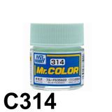  Lacquer C314 Blue FS35622 Gloss sơn mô hình màu Xanh lá 10ml Mr.Hobby C314 