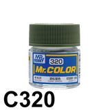  Lacquer C320 Dark Green sơn mô hình màu Xanh lá 10ml Mr.Hobby C320 