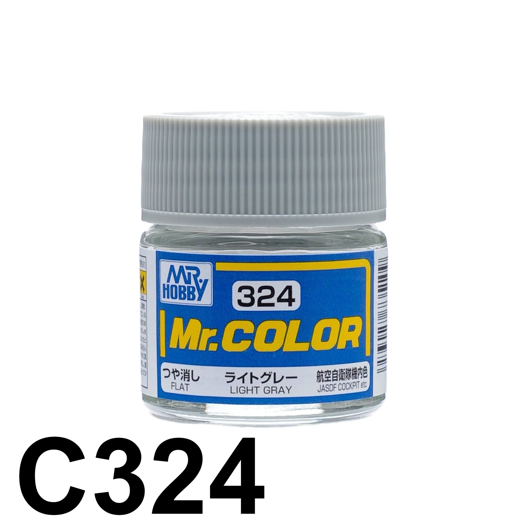  Lacquer C324 Light Gray sơn mô hình màu Xám 10ml Mr.Hobby C324 