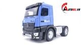  Mô hình xe container tỉ lệ 1:24 đầu kim loại - thùng xe nhựa Metal DieCast OT195 