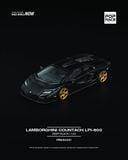  Mô hình xe Lamborghini Countach LPI 800-4 Deep Black tỉ lệ 1:64 PopRace PR640341 