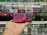  Mô hình xe ABARTH 595 LB-WORKS x Abas Works Pink tỉ lệ 1:64 MiniGT MGT00851-CH 