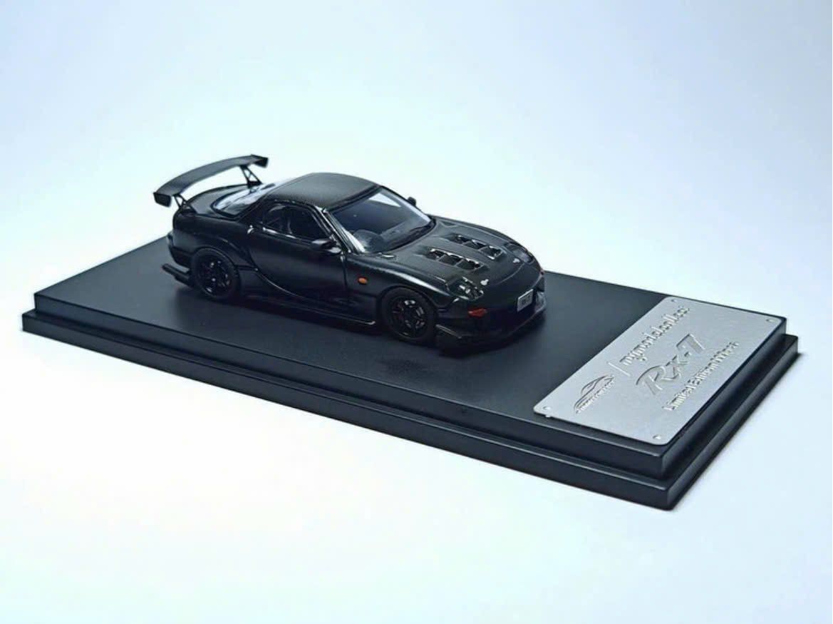  Mô hình xe Mazda rx-7 Mk3 FD3S limited 999pcs tỉ lệ 1:64 Mymodelcollect OT64462 