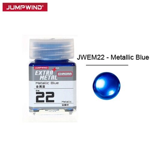 Lacquer em.22 metallic blue sơn mô hình màu xanh trong suốt 18ml Jumpwind EM22 