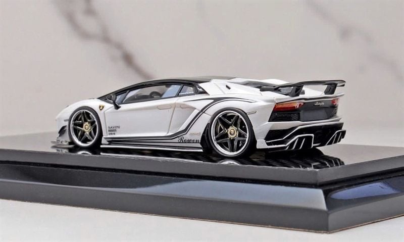 Mô hình xe Lamborghini Aventador S LP740-4 Rowen resin limited to 299pcs tỉ lệ 1:64 YM Model OT64440 