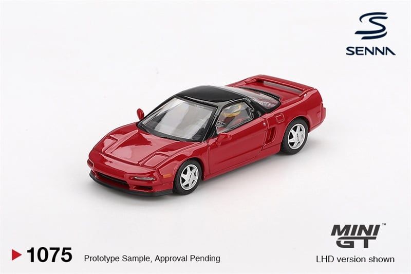  Mô hình xe Honda NS-X Prototype Midship Sports 1989 Ayrton Senna tỉ lệ 1:64 MiniGT MGT01075 NO CHASE 