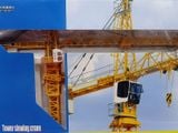  Mô hình xe cẩu tháp bằng kim loại tỉ lệ 1:50 625017 Kaidiwei 5684 