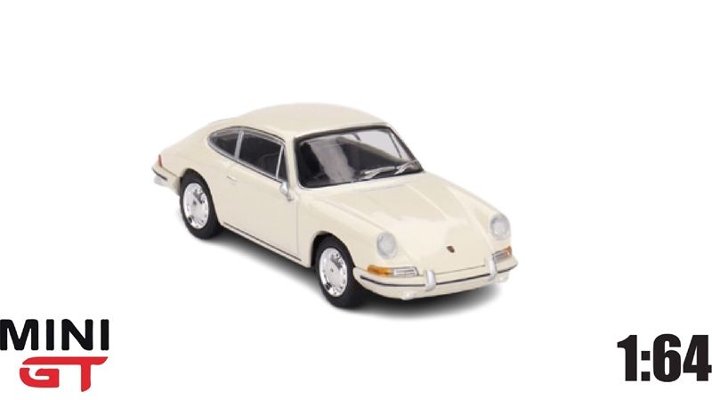  Mô hình xe ô tô Porsche 901 1963 Ivory tỉ lệ 1:64 MiniGT MGT00642 
