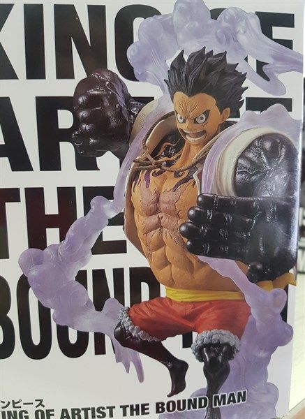  MÔ HÌNH NHÂN VẬT ONEPIECE LUFFY GEAR 4 ÁO TRẮNG 20CM 