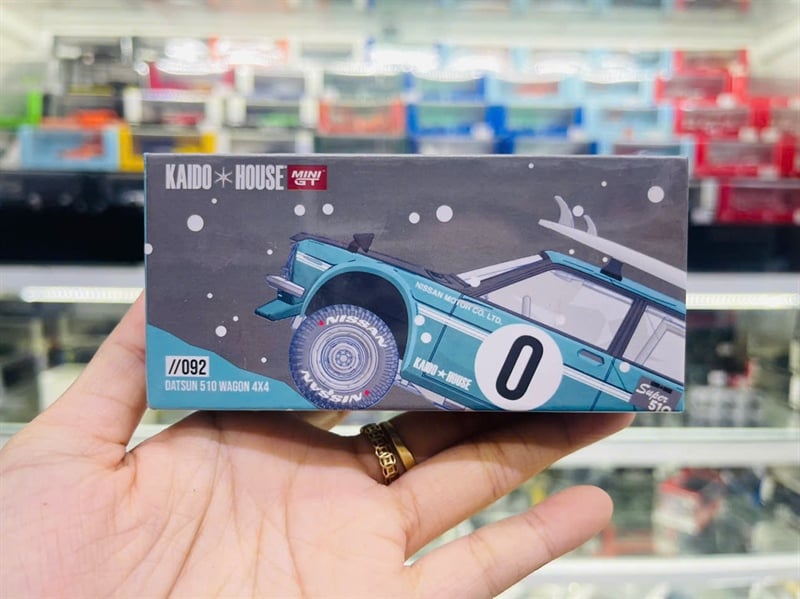  Mô hình xe Datsun Street 510 Racing V2 tỉ lệ 1:64 KaidoHouse KHMG131 