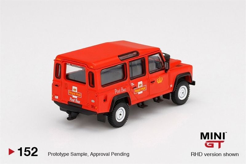  Mô hình xe Land Rover Defender 110 UK Royal Mail Post Bus tỉ lệ 1:64 MiniGT MGT00152-CH 