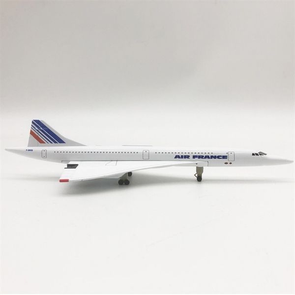 Mô hình máy bay phản lực Concorde Air France có bánh xe kích thước 20cm MB20133 