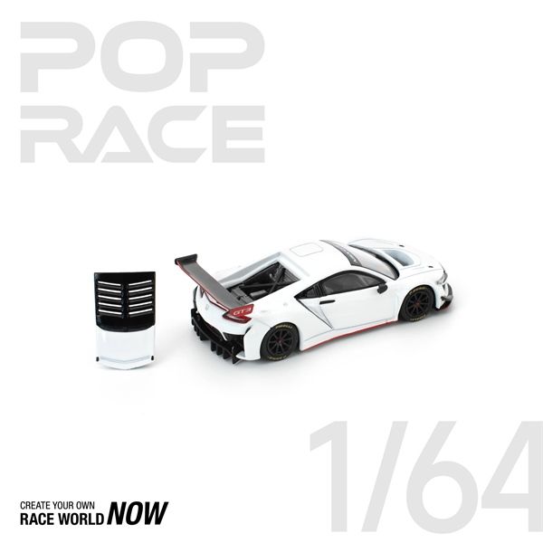  Mô hình xe Honda NSX GT3 EVO 22 tỉ lệ 1:64 Poprace PR640280 