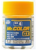  Lacquer gx4 chiana yellow gloss sơn mô hình màu vàng 18ml Mr.Hobby GX4 