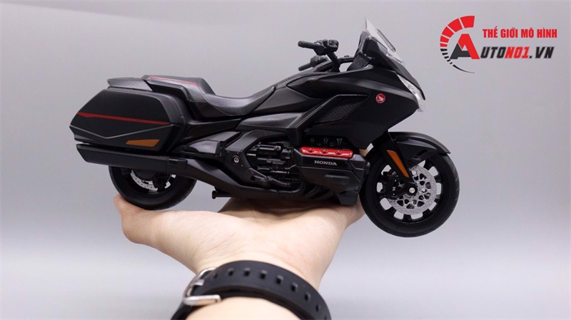 Mô hình xe Honda Goldwing 2020 tỉ lệ 1:12 Welly MT12001 