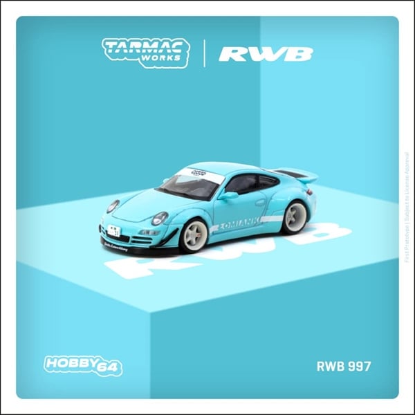  Mô hình xe Porsche RWB 997, Lomianki 1:64 Tarmac Works 