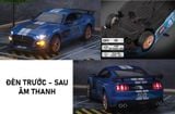  Mô hình xe Ford Mustang Shelby Gt500 đánh lái được full open 1:24 Miniauto OT401 