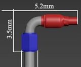  Phụ kiện đầu bấm ngắt van dây dầu titan (10 cái) độ cho mô tô tỉ lệ 1:12 Autono1 PK240 