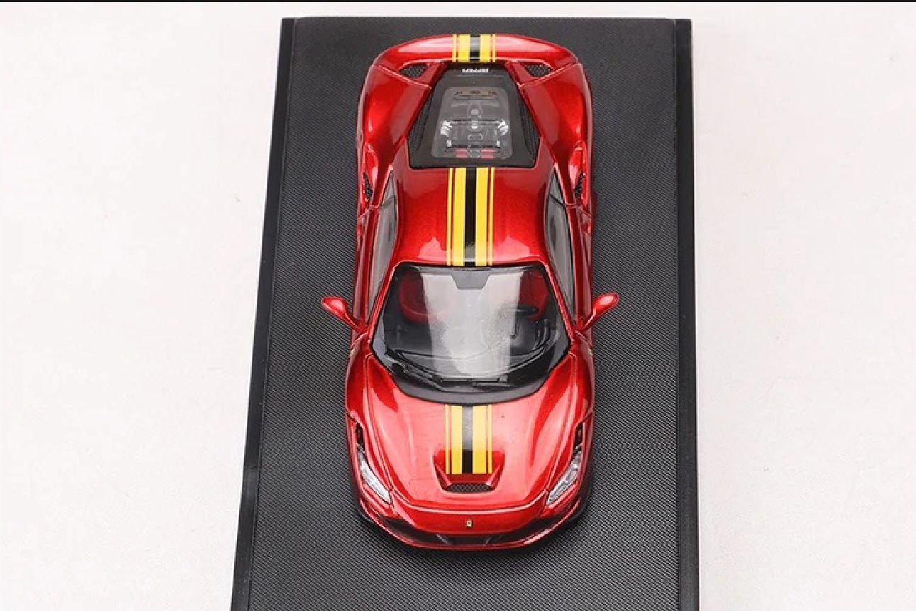  Mô hình xe Ferrari F8 Triturbo Hardtop Limited edition 999pcs tỉ lệ 1:64 XF model OT64206 