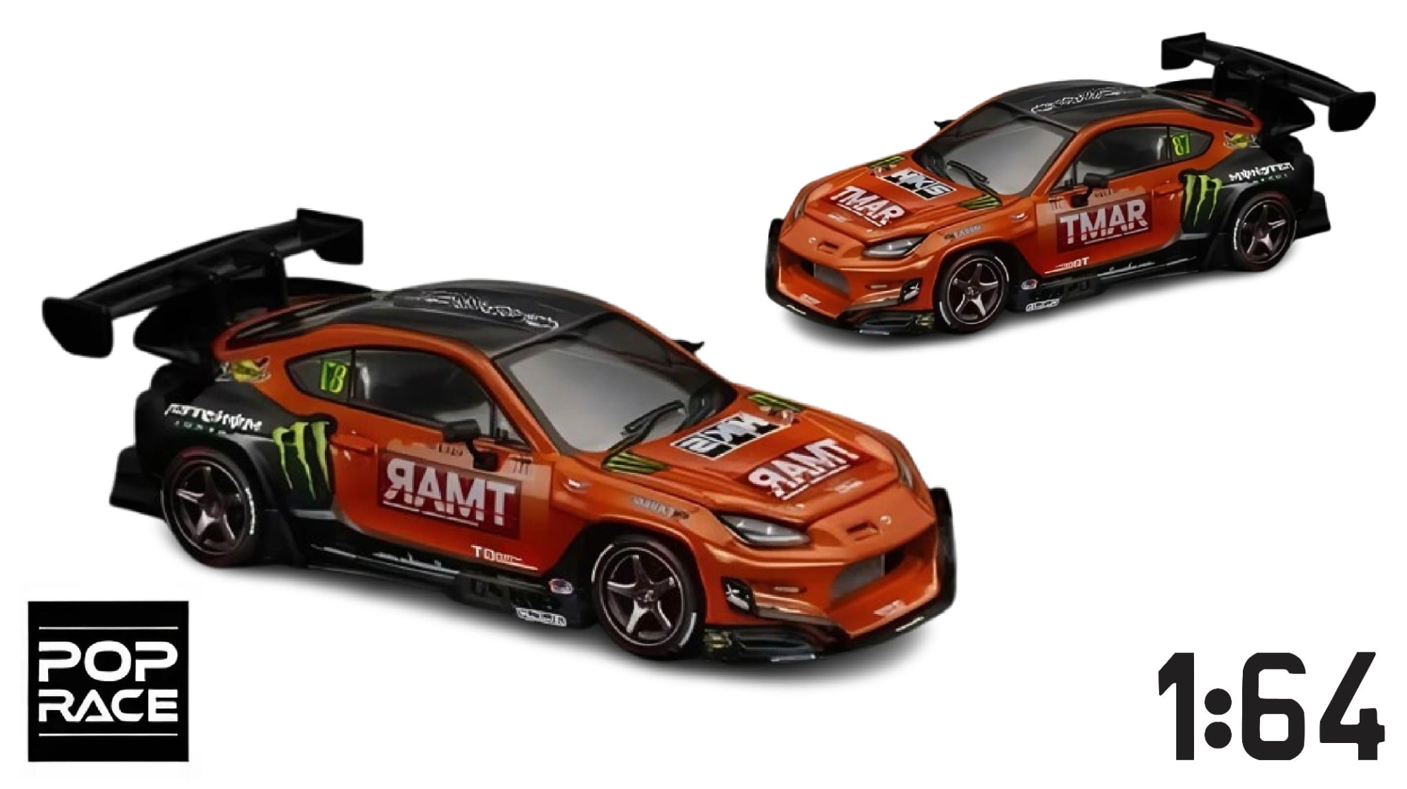  Mô hình xe Pandem Gr86 - Daigo Saito Formula Drift Japan 2022 tỉ lệ 1:64 Poprace PR640265 