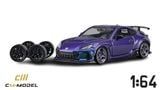  Mô hình xe Subaru BRZ Varis Widebody purple kèm bánh thay thế tỉ lệ 1:64 CM model CM64-BRZ-05 