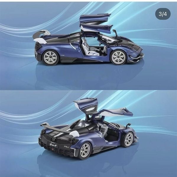  Mô hình xe Pagani Huayra BC mở được 2 cửa tỉ lệ 1:64 Demon king OT64277 