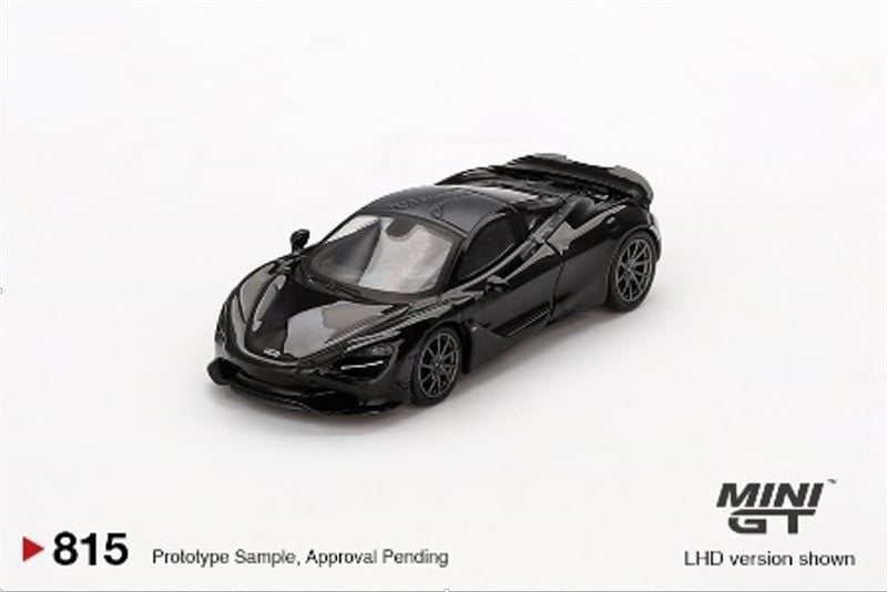  Mô hình xe McLaren 750S Saros Grey tỉ lệ 1:64 MiniGT bản card MGT00815 