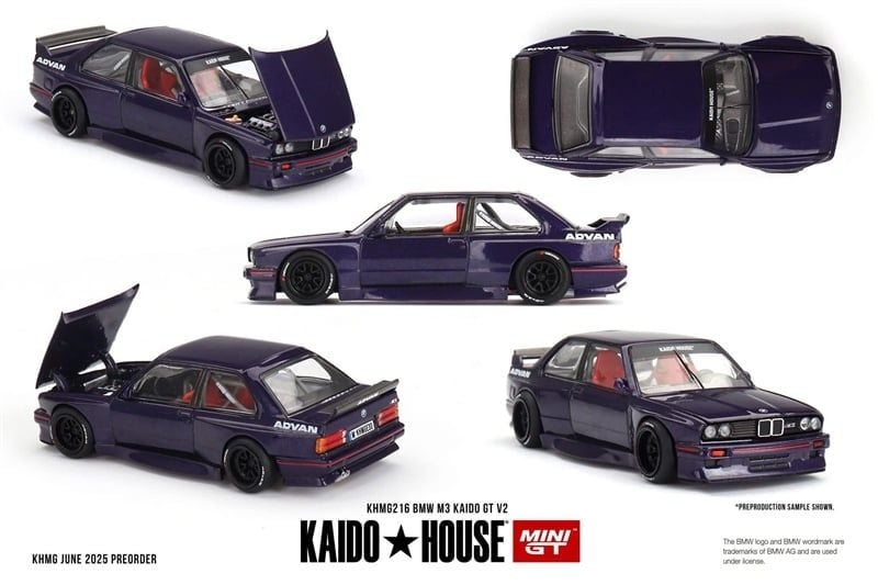  Mô hình xe BMW M3 Kaido GT V2 tỉ lệ 1:64 Kaido House KHMG216 