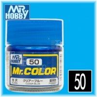  Lacquer c50 clear blue sơn mô hình màu xanh trong suốt 10ml Mr.Hobby C50 