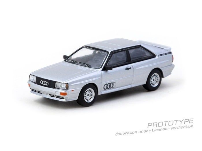  Mô hình xe Audi Quattro Silver tỉ lệ 1:64 Tarmax Works T64S-025-SL 