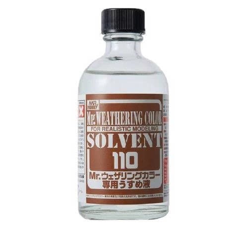  Dung dịch thinner Enamel dành cho sơn hiệu ứng Mr Weathering Color Solvent 110ml Mr Hobby WCT101 
