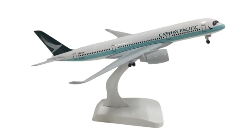  Mô hình máy bay Cathay Pacific Airbus A350 có bánh xe 20cm MB20120 