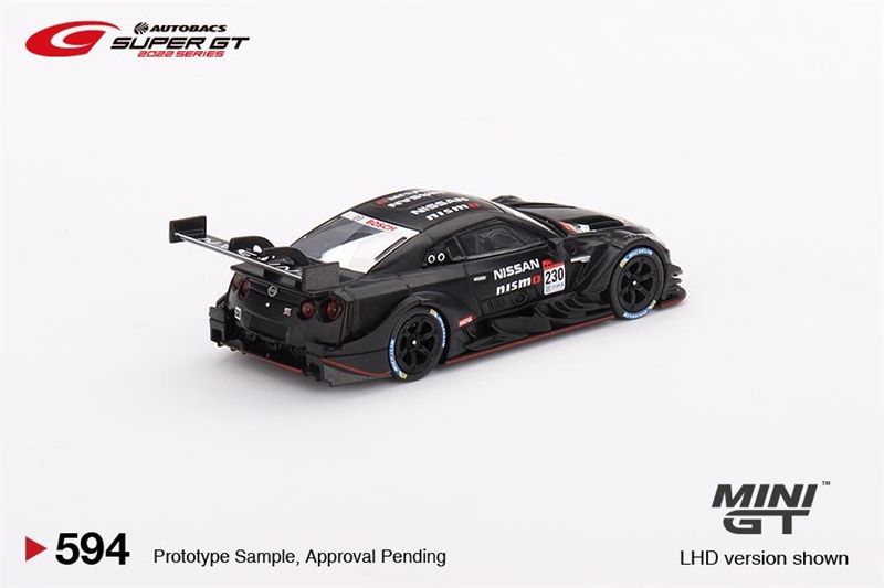  Mô hình xe Nissan GT-R Nismo GT500 2021 Prototype #230 SUPER GT Series 1:64 MiniGT 