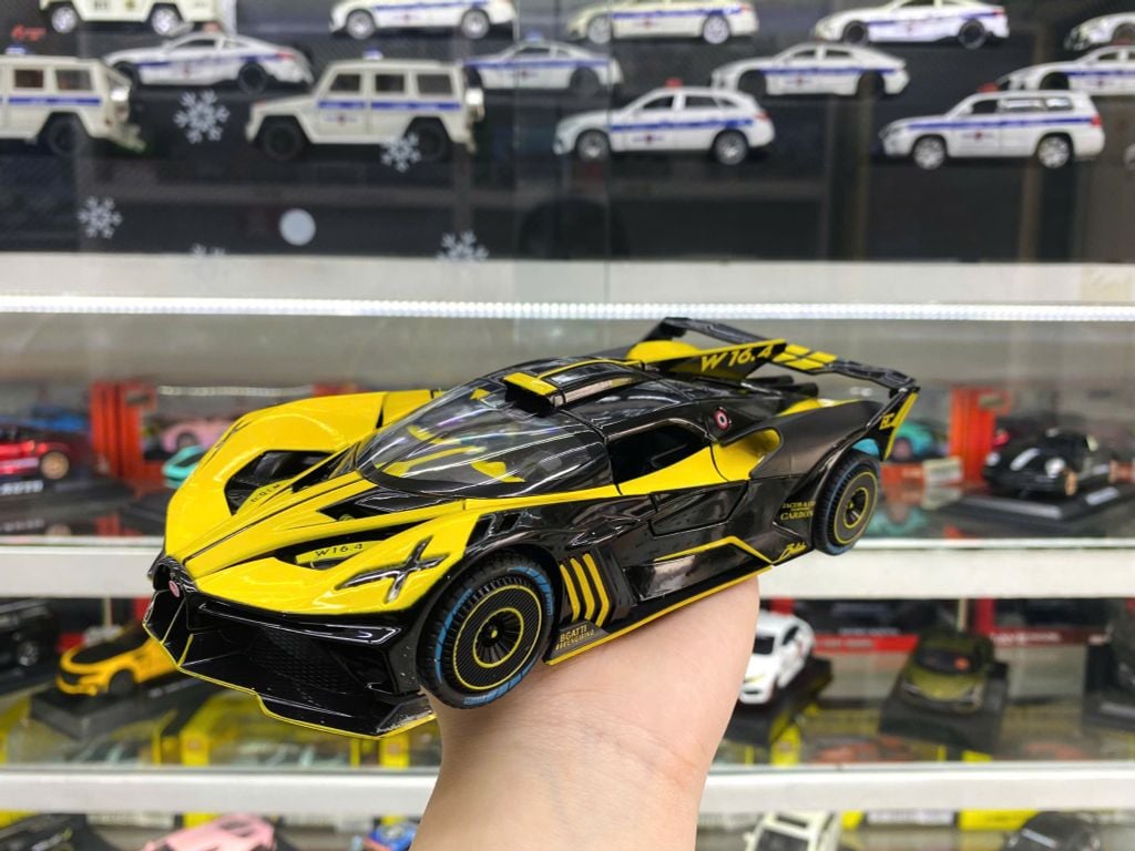 Mô hình xe Bugatti Bolide phun khói - full open 1:24 Chezhi OT133