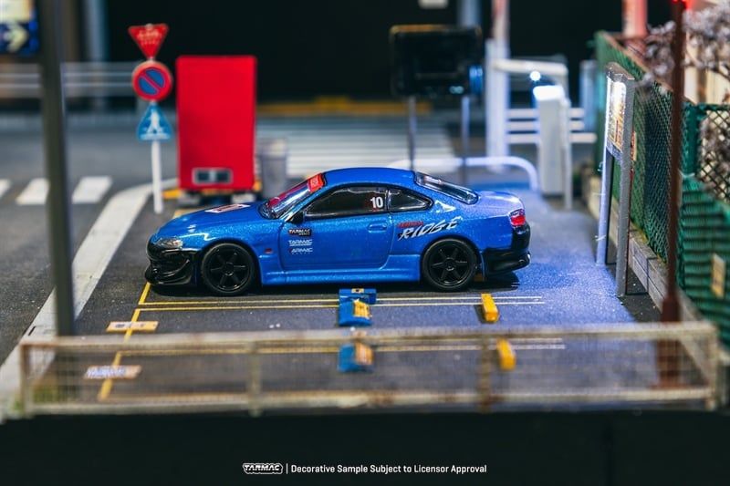  Mô hình xe VERTEX Silvia (S15) 10th Anniversary tỉ lệ 1:64 Tarmac Works x GLOBAL64 T64G-023-10TH 